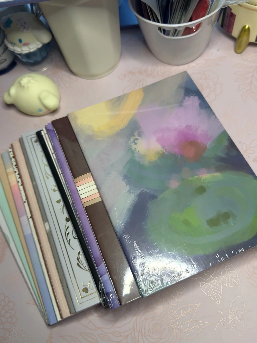 16 Simply Gilded Blank Notebooks Set - Assorted Covers - Unused / Sealed